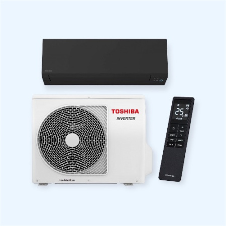 RAS-B13G3KVSGB-E/RAS-13J2AVSG-E1 SHORAI EDGE BLACK (BG3KVSGB) TOSHIBA Cплит-система инверторного типа комплект